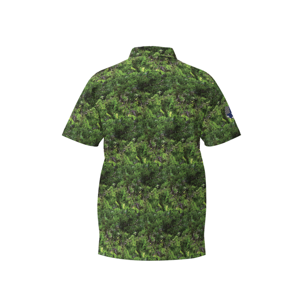 Cedar Camo Camp Polo
