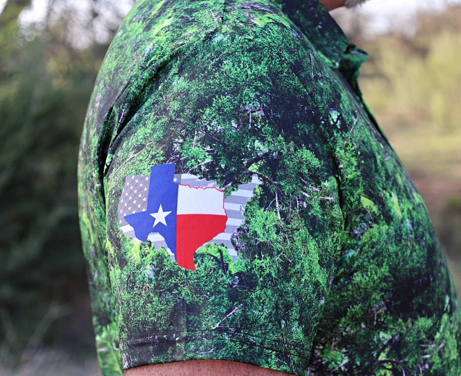 Cedar Camo Camp Polo